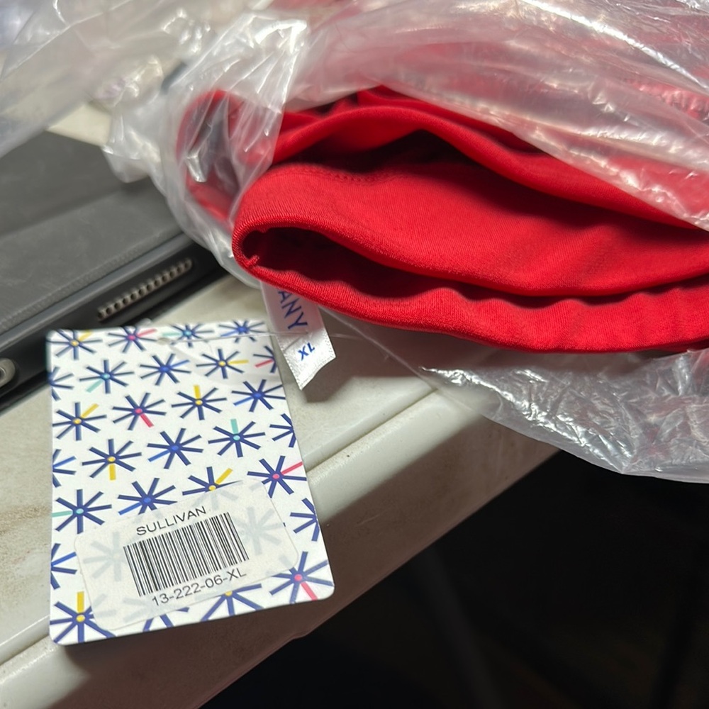 Piphany Red Wide Leg Sullivan Pants